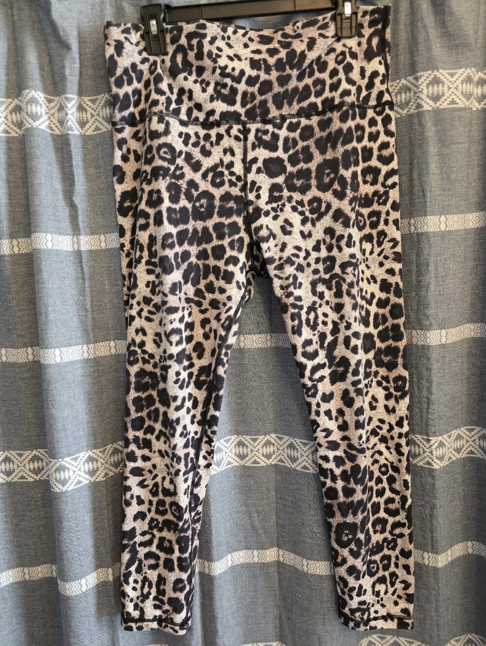 Lululemon Align High Rise Leopard Multi Black Legging Size 14